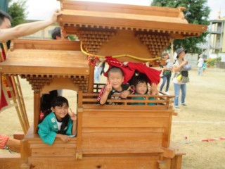 だんじり曳きをしたよ！ - 岸和田市立春木幼稚園